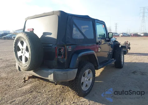 2007 Jeep Wrangler Sahara из США, поврежденный, VIN 1J4FA54167L204991